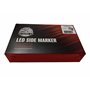 2 x LED Feux Gabarit Position Feu Lateral Rouge Blanc Jaune 12v 24v Remolque Camion Camionette Lampe