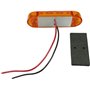 Formplas 10 x LED Feux Gabarit Position Lateral Jaune 12v 24v Remolque Camion Camionette Lampe