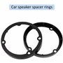 AERZETIX - C40938 - Lot de 2 Adaptateurs/supports pour haut-parleurs de voiture Ø165 mm - côté de montage portières avant - comp
