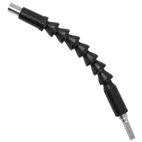 AERZETIX - C64905 - Rallonge prolongateur flexible/souple 198 mm 1/4'' pour embout à 6 pans - pour visseuse dévisseuse