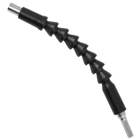 AERZETIX - C64905 - Rallonge prolongateur flexible/souple 198 mm 1/4'' pour embout à 6 pans - pour visseuse dévisseuse