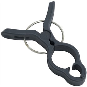 AERZETIX - C73873 - Lot de 10 Clips Pinces de Fixation pour Plantes 7.5x5.5 cm - Attaches légumes - en Plastique - tuteur Suppor
