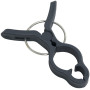 AERZETIX - C73873 - Lot de 10 Clips Pinces de Fixation pour Plantes 7.5x5.5 cm - Attaches légumes - en Plastique - tuteur Suppor