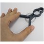 AERZETIX - C73873 - Lot de 10 Clips Pinces de Fixation pour Plantes 7.5x5.5 cm - Attaches légumes - en Plastique - tuteur Suppor