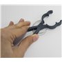 AERZETIX - C73873 - Lot de 10 Clips Pinces de Fixation pour Plantes 7.5x5.5 cm - Attaches légumes - en Plastique - tuteur Suppor