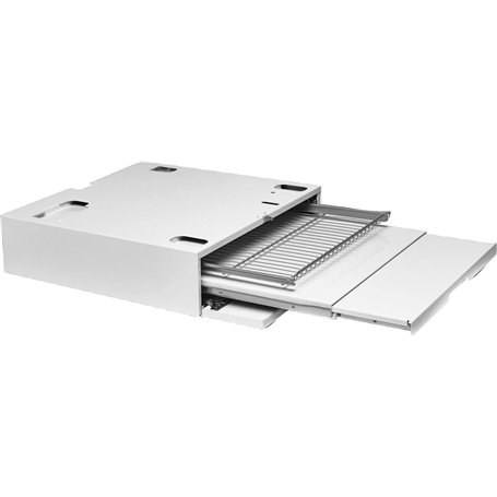 ASKO HDB1153W Kit de superposition lave-linge/sèche-linge avec tablette coulissante et panier à linge
