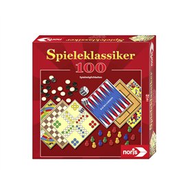 Noris 606111686 - Jeu Classique avec 100 possibilités de Jeu comme Moulin
