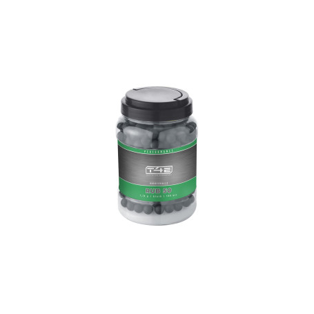 Umarex T4E .50" billes noires en caoutchouc 1.08G (500 pièces).