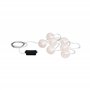 Paulmann 94166 luminaire rechar. LED Outdoor guirl. Mobile 7 pce Lampion incl.7x0,02W IP44 lumin. Mobile Blanc lampe à batt. pla