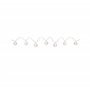 Paulmann 94166 luminaire rechar. LED Outdoor guirl. Mobile 7 pce Lampion incl.7x0,02W IP44 lumin. Mobile Blanc lampe à batt. pla