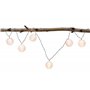 Paulmann 94166 luminaire rechar. LED Outdoor guirl. Mobile 7 pce Lampion incl.7x0,02W IP44 lumin. Mobile Blanc lampe à batt. pla