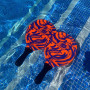 Sunflex® Jerseyprene Funky Scribble Set de balles de plage avec deux raquettes et deux balles | Doux et léger | Extrêmement robu