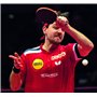 Butterfly Timo Boll SG77 Raquette de Tennis de Table – Approuvé par l'ITTF 1,8 mm Pan Asie Caoutchouc Taille Unique Noir/Rouge