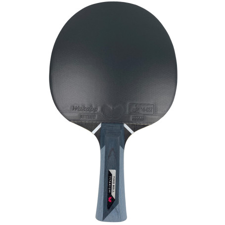 Butterfly Timo Boll Titanium Raquette de tennis de table | Revêtement Wakaba certifié ITTF pour compétition | Éponge de 2