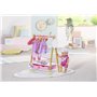 BABY born 830000 Tringle à Vêtements - pour les Tout-Petits de 3 ans et plus - Adapté aux Petites Mains des enfants - Contient u
