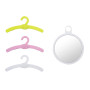 BABY born 830000 Tringle à Vêtements - pour les Tout-Petits de 3 ans et plus - Adapté aux Petites Mains des enfants - Contient u