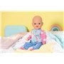 BABY born Little Grenouillère 834633 - Grenouillère en tissu très douce pour poupées de 36cm - modèle imprimé avec cintre - poup