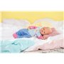 BABY born Little Grenouillère 834633 - Grenouillère en tissu très douce pour poupées de 36cm - modèle imprimé avec cintre - poup