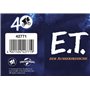 Schmidt Spiele 42771 E.T. Peluche Extraterrestre 24 cm Édition 40 Ans Coloré