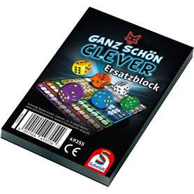 Schmidt Spiele 10IT4001504493554IT10 Jeu de dés Intelligent Einzelblock