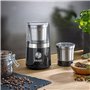 GRAEF CM102 - Moulin à café électrique, récipient en acier inoxydable avec 2 lames en acier inoxydable & 4 lames en acier inoxyd