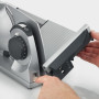 GRAEF MYtiny MT1000 - Trancheuse universelle pliable, Made in Germany, entièrement métallique, lame dentelée Ø170 mm, épaisseur 