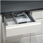 GRAEF MYtiny MT1000 - Trancheuse universelle pliable, Made in Germany, entièrement métallique, lame dentelée Ø170 mm, épaisseur 