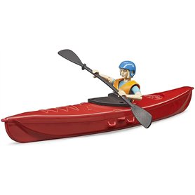 bruder 63155 - bworld Kayak avec figurine