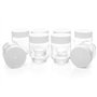 Rommelsbacher JG 40, Yaourtière en Acier Inoxydable/Noir, 8 pots de 1 - 220 - 240 V = 40 watts