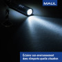 Maul Lampe de poche LED MAULjuno, Lampe de poche compacte longue autonomie pour l'intérieur et l'extérieur, Mini lampe torche av