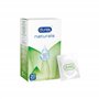 Durex Naturals Lot de 20 préservatifs en latex naturel avec revêtement en gel lubrifiant à base d'eau