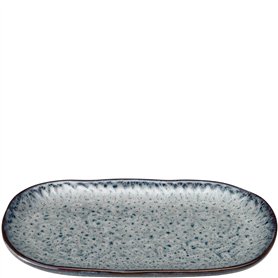 Leonardo Matera 022844 Petit plat de service en céramique – Assiette carrée pour présenter apéro