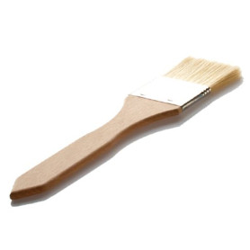 Lares Pinceau de cuisine en bois de hêtre - Idéal pour graisser et glacer - Largeur de la brosse : 5 cm - Fabriqué en Allemagne