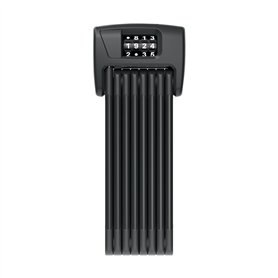 ABUS Bordo 6000C/120 Antivol Pliable avec Support de Serrure SH - Antivol à Combinaison en Acier trempé - Antivol vélo avec Code