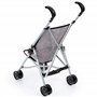 Bayer Design 30533AA Poussette Canne pour poupée, Roues Doubles, Ceinture de sécurité