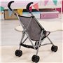 Bayer Design 30533AA Poussette Canne pour poupée, Roues Doubles, Ceinture de sécurité