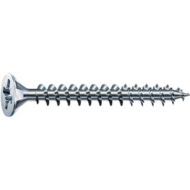 Spax A9J - 1081010350123 4CUT Vis universelle cruciforme à tête fraisée Filetage galvanisé total