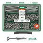 Assortiment de vis Spax 'T-Star plus' Acier allié - 245 pcs