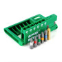 SPAX Bitcheck 5000009181309 T-STAR plus Embouts t10/t15/t20/t25/t30/ Support embouts rapidaptor Lot de 6