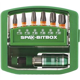 Porte embouts SPAX - T-STAR Plus - 6 embouts 25 mm - 4000007899019