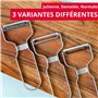 Westmarkcoupe Légumes Julienne - Découper des Bandes Minces de Légumes pour les Soupes et le Wok Facilement, lame Tranchante pou