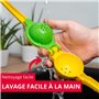 Westmark Presse-Agrumes 2 en 1 - Pressage Efficace avec la Presse à Main Pratique, Idéale pour les Cocktails au Jus de Citron Ve