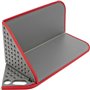 Westmark 62192270 Planche à découper pliable en plastique 3 en 1 Gris/rouge