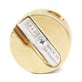 Jakar Aiguiseur rond en laiton massif double trou