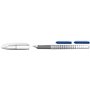 Schneider Stylos à plume Voyage, M, assortis, 1er Carte Blister + 2 cartouches