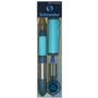 Schneider Stylo roller Base Senso 188733 (pour débutants en écriture, droitiers et gauchers), bleu/turquoise