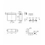 Grohe 37791Sh0 Réservoir de Chasse d'eau 6 Ou 9 Litres Fonction Start/Stop D'Économie d'eau Isolation Anticondensation Blanc (Im