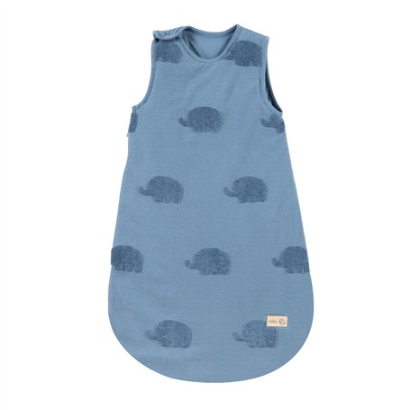 roba Gigoteuse Bébé Lil Elephant - 70 Cm - Certifiée GOTS - Bleu Clair De Lune