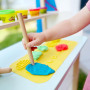 roba x Play-Doh Set de Jeu Extra-Large - Kit de Pâte à Modeler avec Boîte en Toile, Tapis Créatif 3D, 12 Pâtes, Outils en Bois e