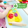 roba x Play-Doh Set de Jeu Extra-Large - Kit de Pâte à Modeler avec Boîte en Toile, Tapis Créatif 3D, 12 Pâtes, Outils en Bois e